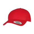 Red - Front - Flexfit Unisex Adult Premium Snapback Cap