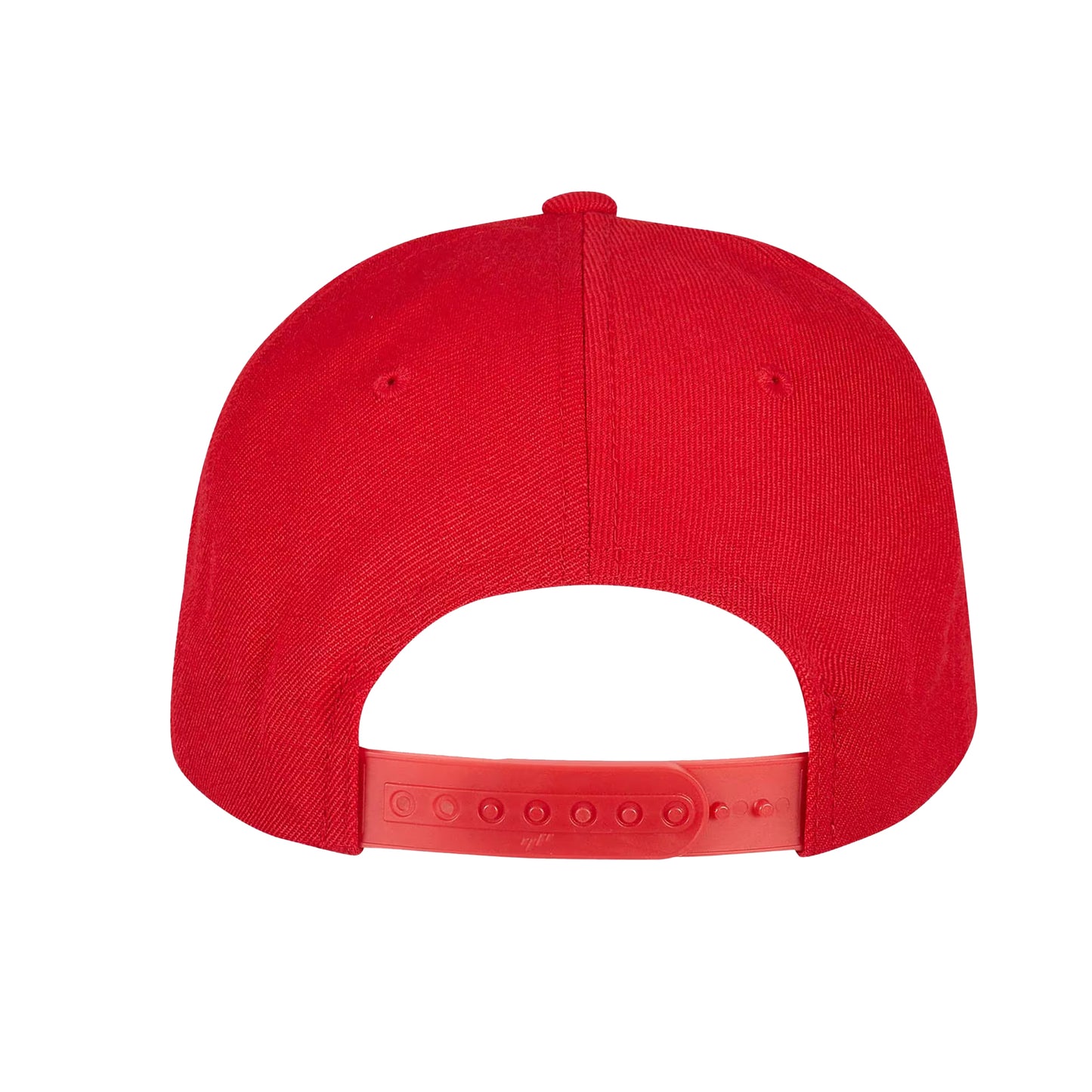 Red - Side - Flexfit Unisex Adult Premium Snapback Cap