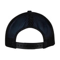 White-Black - Back - Flexfit Unisex Adult Foam Curved Peak Trucker Cap