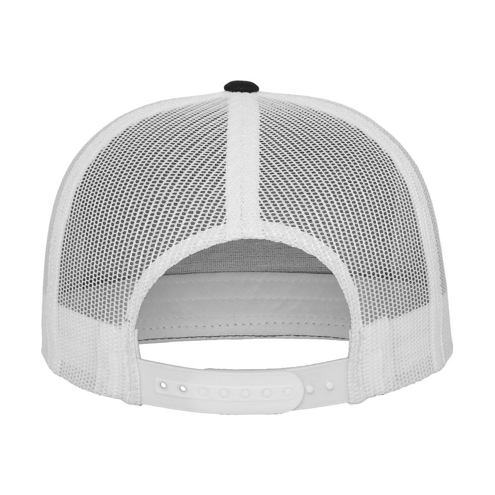 Black-White - Back - Flexfit Unisex Adult Classic Two Tone Trucker Cap