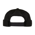 Black - Back - Flexfit Unisex Adult Docker Cap