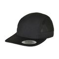 Black - Front - Flexfit Unisex Adult Nylon Snapback Cap