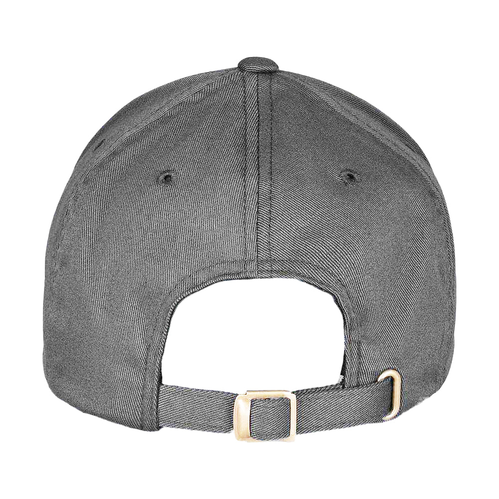 Grey - Back - Flexfit Unisex Adult Woolly Combed Adjustable Cap