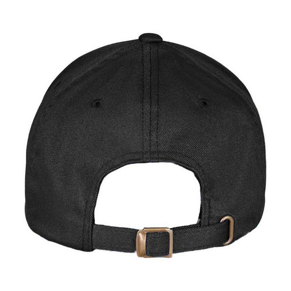 Black - Back - Flexfit Unisex Adult Woolly Combed Adjustable Cap
