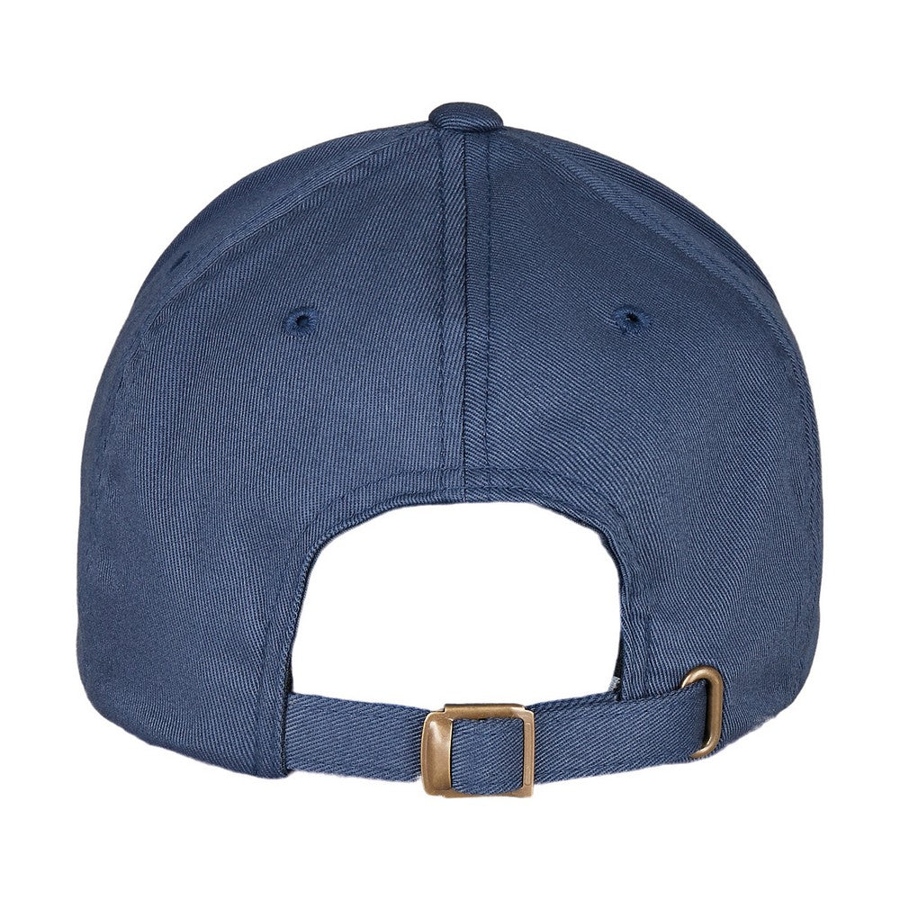 Navy - Back - Flexfit Unisex Adult Woolly Combed Adjustable Cap