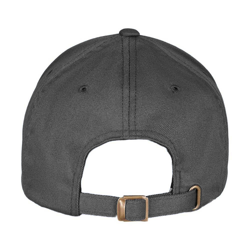 Dark Grey - Back - Flexfit Unisex Adult Woolly Combed Adjustable Cap