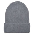 Grey - Front - Flexfit Unisex Adult Knitted Waffle Beanie