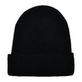 Black - Front - Flexfit Unisex Adult Knitted Waffle Beanie