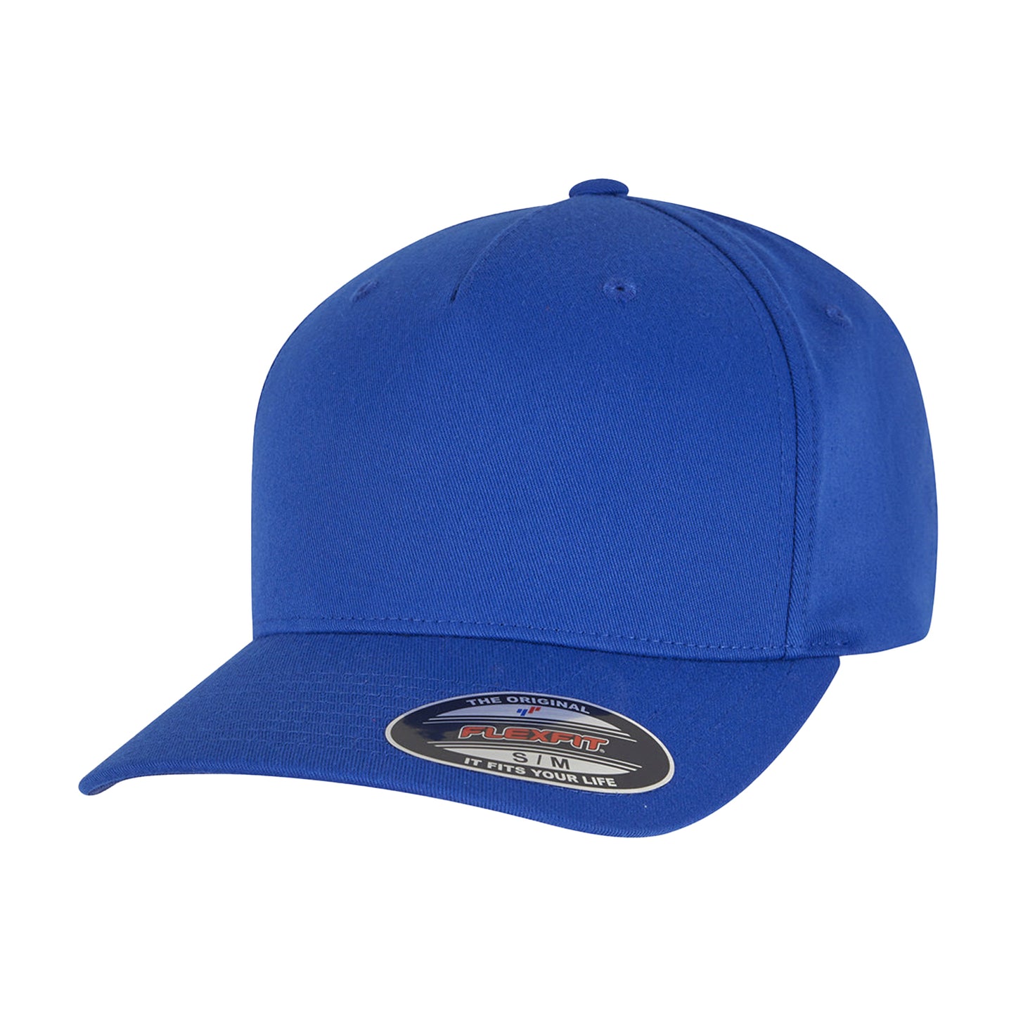 Royal Blue - Front - Flexfit Unisex Adult 5 Panel Cap