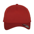 Red - Lifestyle - Flexfit Unisex Adult 5 Panel Cap