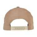 Khaki - Back - Flexfit Unisex Adult 110 Ripstop Snapback Cap