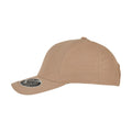 Khaki - Side - Flexfit Unisex Adult 110 Ripstop Snapback Cap