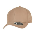 Khaki - Front - Flexfit Unisex Adult 110 Ripstop Snapback Cap