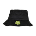 Black - Front - Flexfit Unisex Adult Organic Cotton Bucket Hat