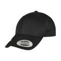 Black - Front - Flexfit Unisex Adult Twill Recycled Snapback Cap