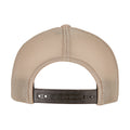 Khaki - Back - Flexfit Unisex Adult 110 Ripstop Trucker Cap