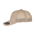 Khaki - Side - Flexfit Unisex Adult 110 Ripstop Trucker Cap