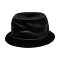 Black - Front - Flexfit Unisex Adult Velvet Bucket Hat
