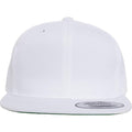 White - Pack Shot - Flexfit Childrens-Kids Pro-style Twill Snapback Cap