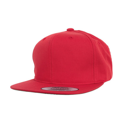 Red - Lifestyle - Flexfit Childrens-Kids Pro-style Twill Snapback Cap