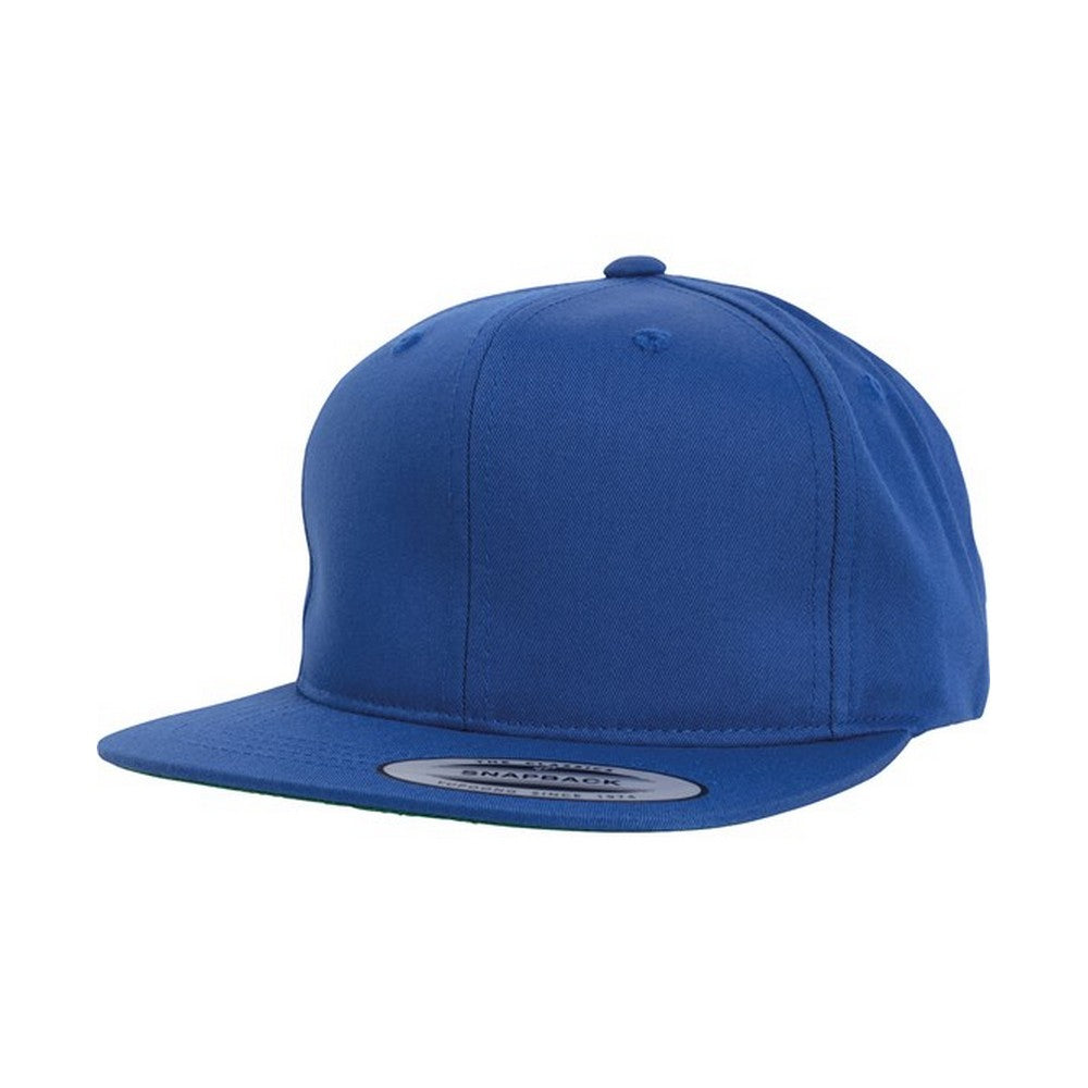 Royal Blue - Front - Flexfit Childrens-Kids Pro-style Twill Snapback Cap