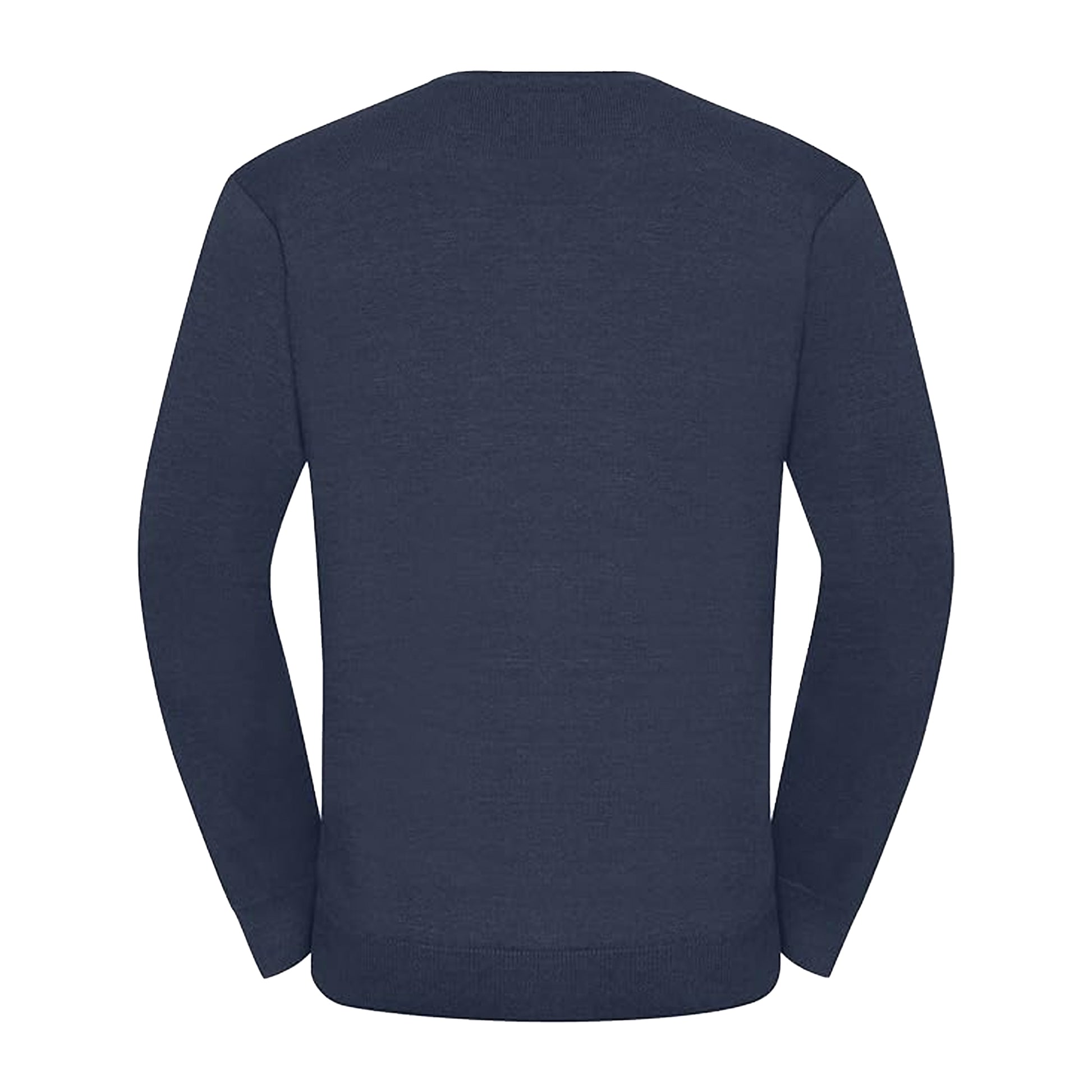 French Navy - Back - Russell Mens Set-in Sweatshirt