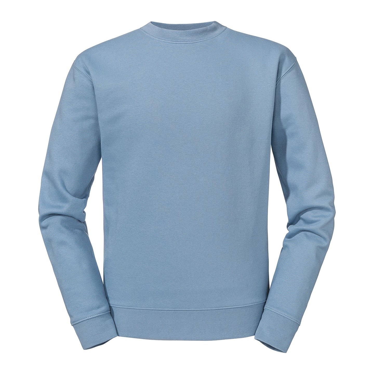 Mineral Blue - Front - Russell Mens Set-in Sweatshirt