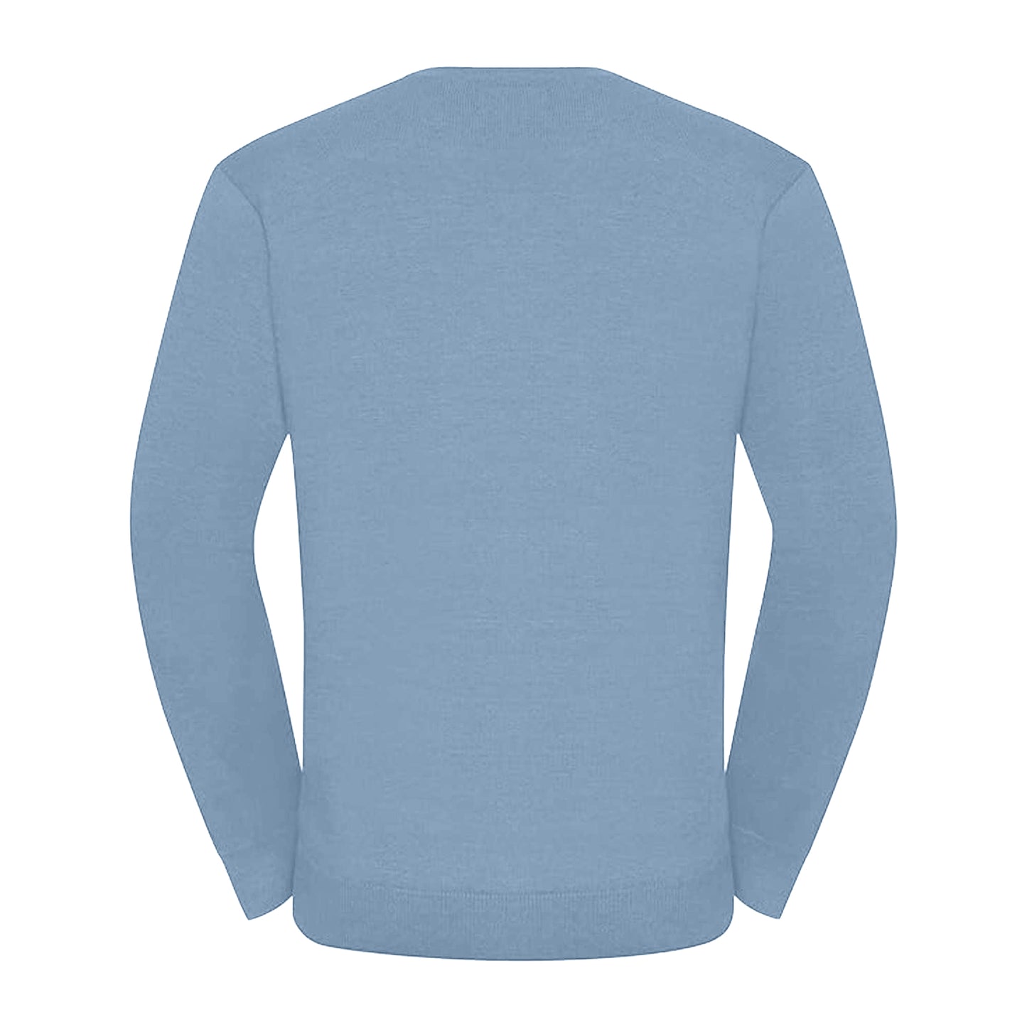 Mineral Blue - Back - Russell Mens Set-in Sweatshirt