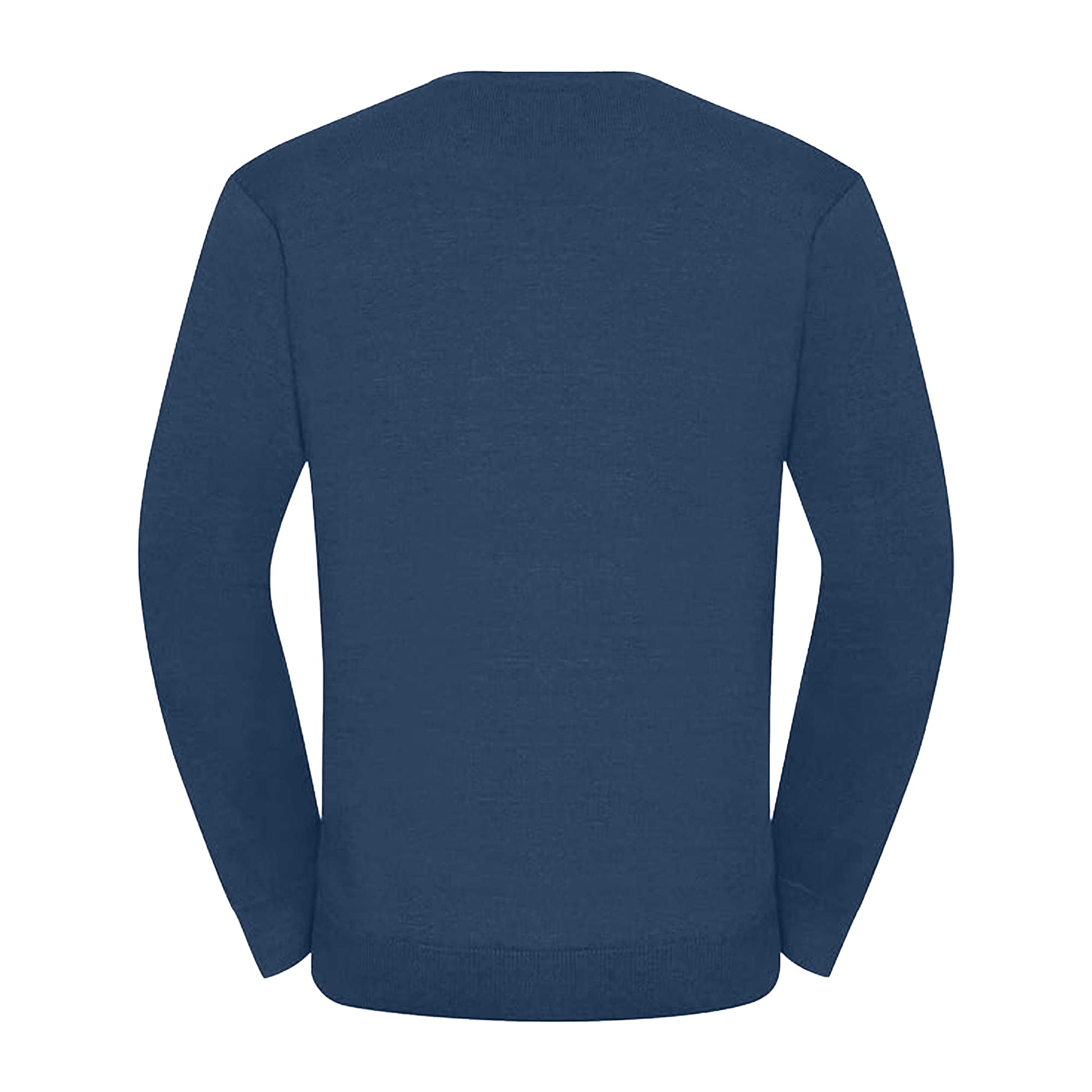 Indigo - Back - Russell Mens Set-in Sweatshirt
