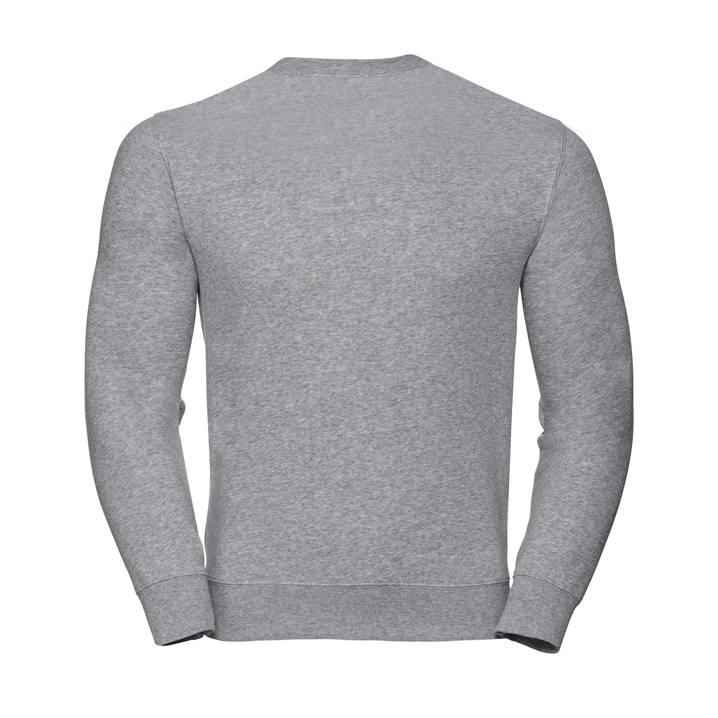 Light Oxford - Back - Russell Mens Set-in Sweatshirt