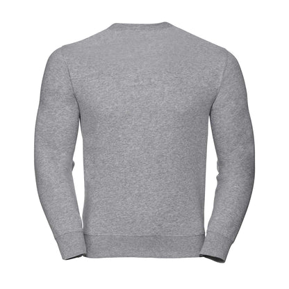 Light Oxford - Back - Russell Mens Set-in Sweatshirt
