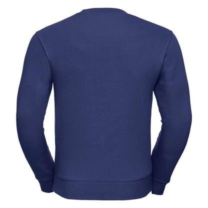 Bright Royal Blue - Back - Russell Mens Set-in Sweatshirt