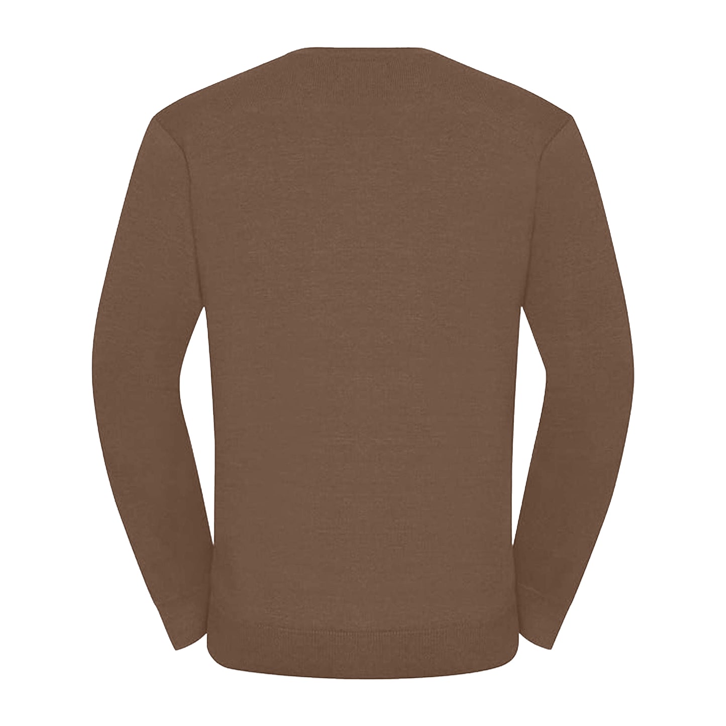 Mocha - Back - Russell Mens Set-in Sweatshirt
