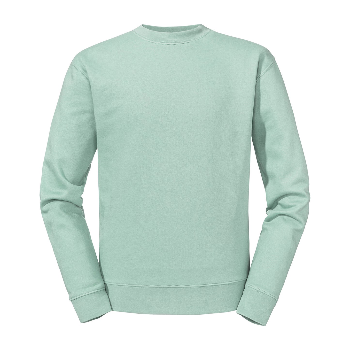 Eucalyptus - Front - Russell Mens Set-in Sweatshirt