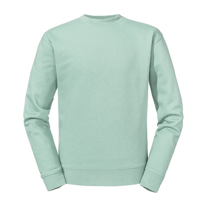 Eucalyptus - Front - Russell Mens Set-in Sweatshirt