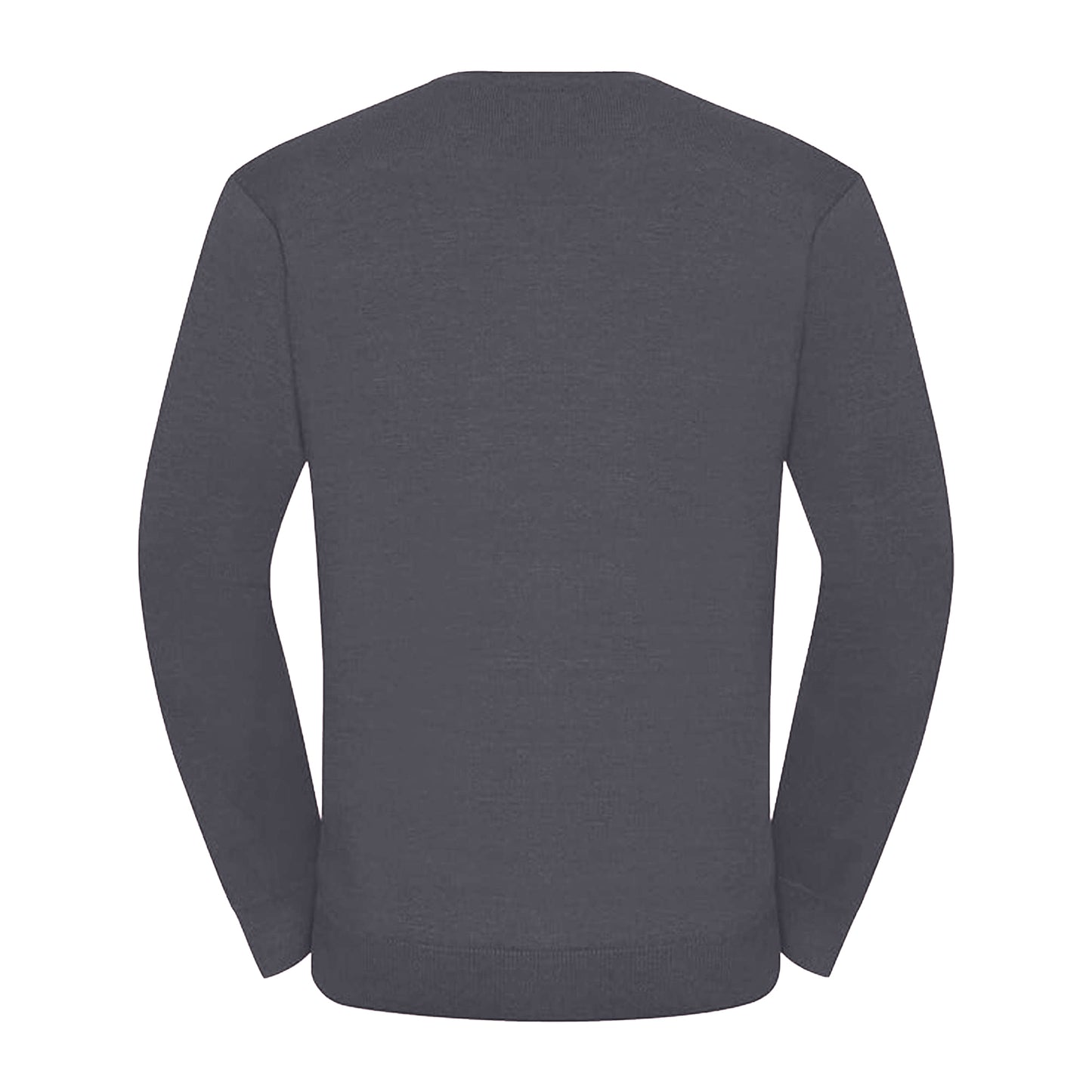 Convoy Grey - Back - Russell Mens Set-in Sweatshirt
