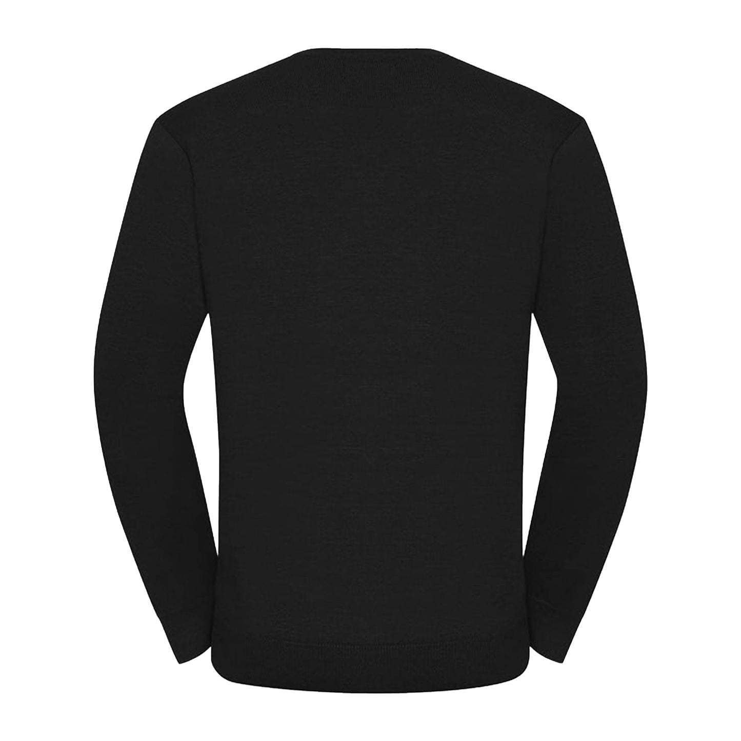 Black - Back - Russell Mens Set-in Sweatshirt