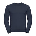 French Navy - Front - Russell Mens Set-in Sweatshirt