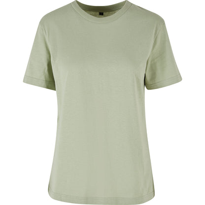 Soft Salvia - Front - Build Your Brand Womens-Ladies Oversized T-Shirt