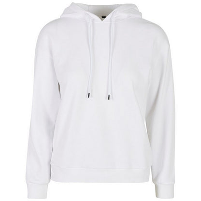 White - Front - Build Your Brand Womens-Ladies Oversized Everyday Hoodie