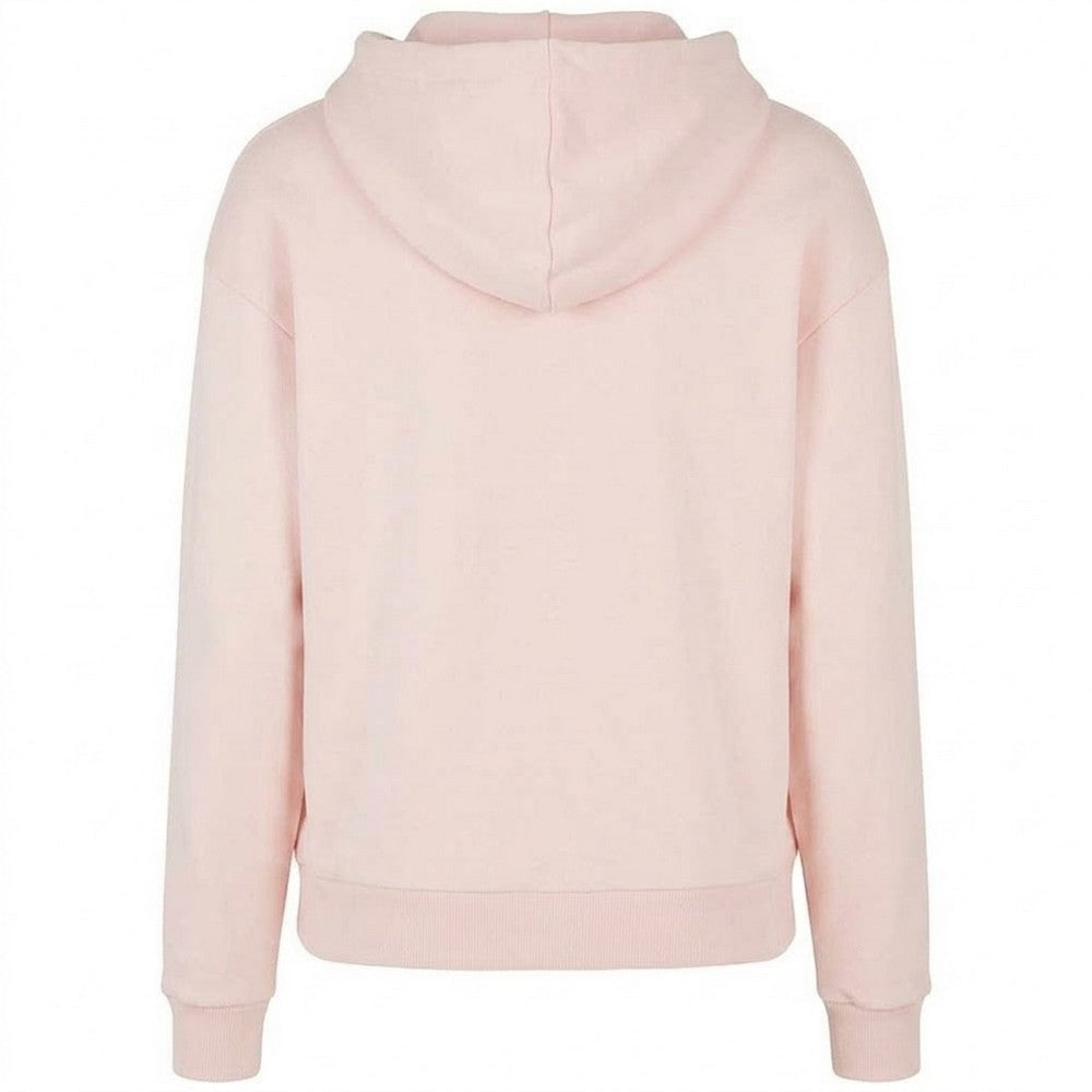 Pink - Back - Build Your Brand Womens-Ladies Oversized Everyday Hoodie