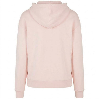 Pink - Back - Build Your Brand Womens-Ladies Oversized Everyday Hoodie
