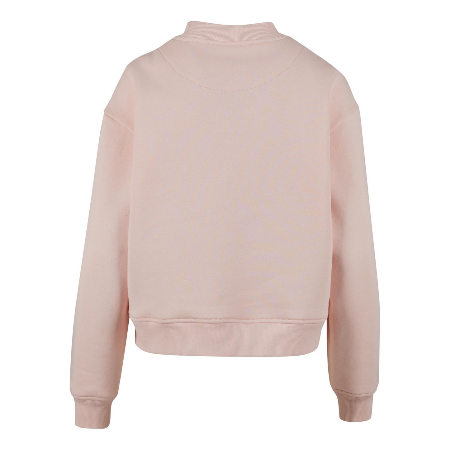Pink - Back - Build Your Brand Womens-Ladies Oversized Sweatshirt