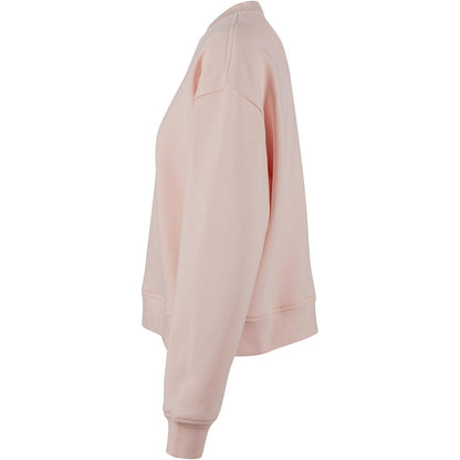Pink - Lifestyle - Build Your Brand Womens-Ladies Oversized Sweatshirt