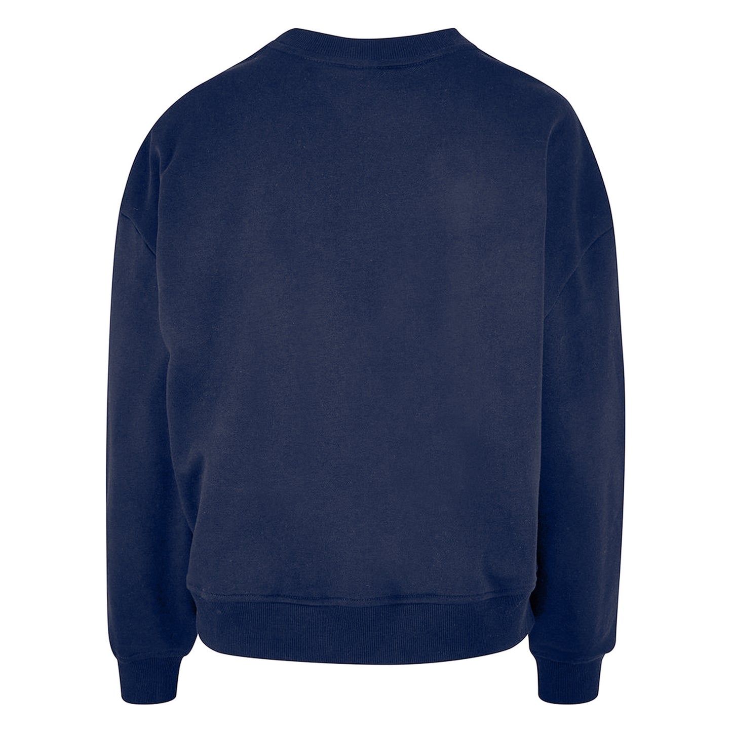 Light Navy - Back - Build Your Brand Womens-Ladies Oversized Sweatshirt