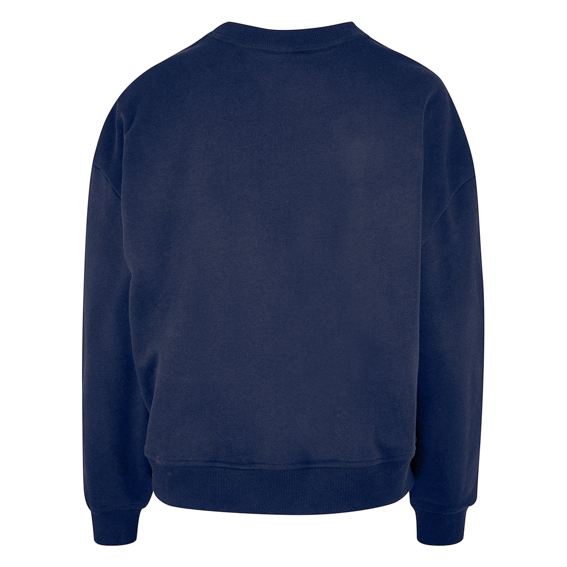 Light Navy - Back - Build Your Brand Womens-Ladies Oversized Sweatshirt