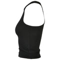 Black - Side - Build Your Brand Womens-Ladies Racerback Tank Top