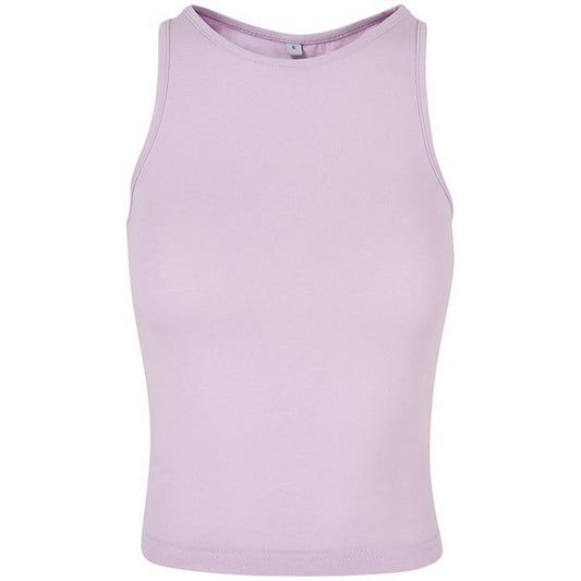 Lilac - Front - Build Your Brand Womens-Ladies Racerback Tank Top