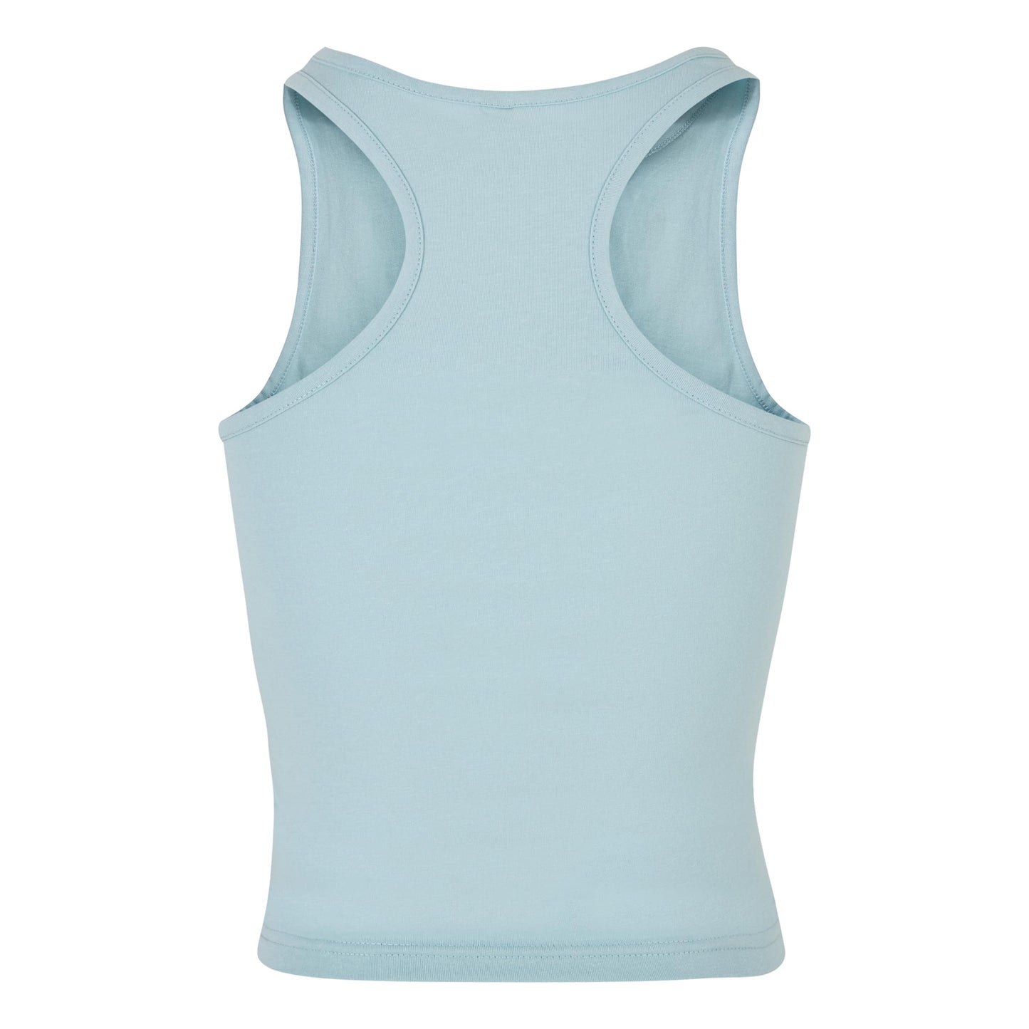 Ocean Blue - Back - Build Your Brand Womens-Ladies Racerback Tank Top