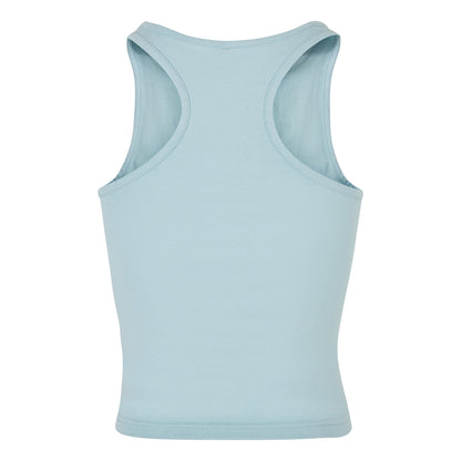 Ocean Blue - Back - Build Your Brand Womens-Ladies Racerback Tank Top